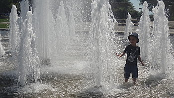 Wasserfontänen