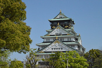 Schloss in Osaka